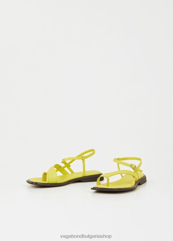 бг Vagabond Жени сандали izzy светло зелена кожа 082J254 обувки