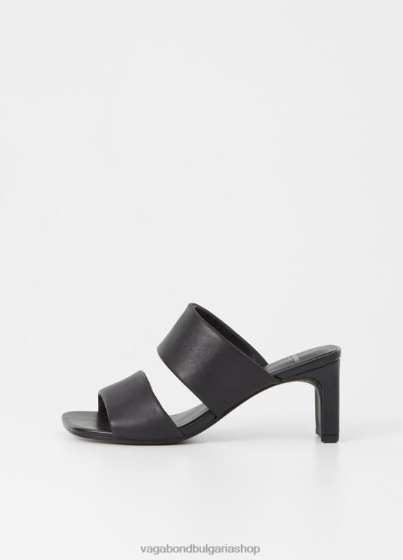 бг Vagabond Жени сандали Луиза Черна кожа 082J275 обувки