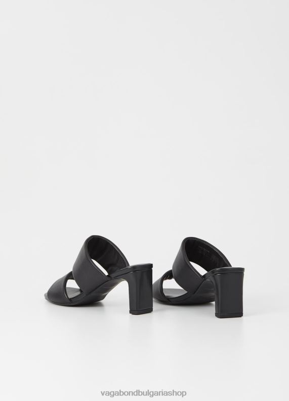 бг Vagabond Жени сандали Луиза Черна кожа 082J275 обувки