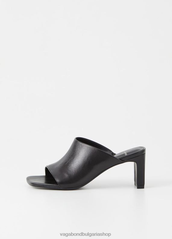 бг Vagabond Жени сандали Луиза Черна кожа 082J277 обувки