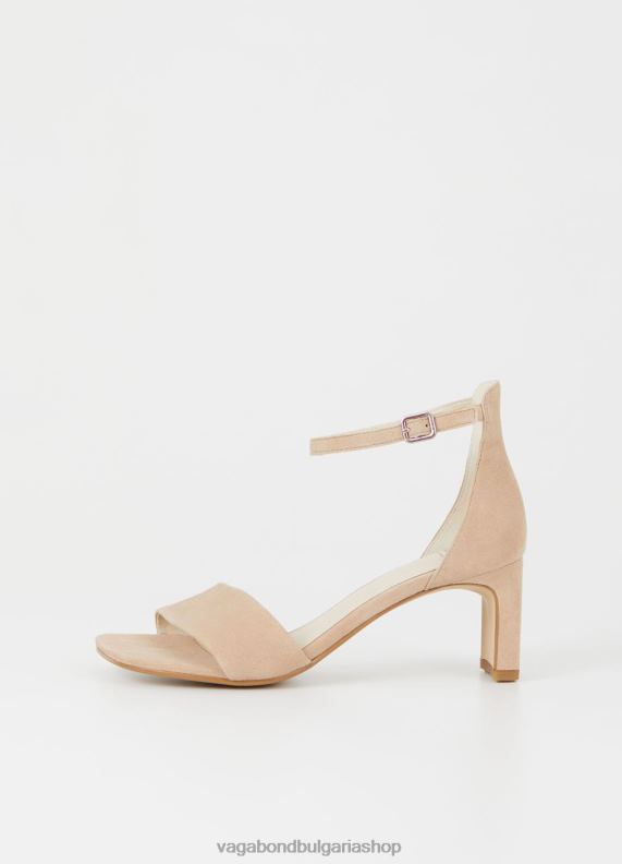 бг Vagabond Жени сандали Луиза бежов велур 082J251 обувки