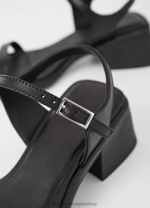 бг Vagabond Жени сандали инес Черна кожа 082J248 обувки