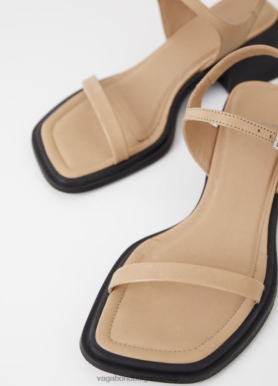 бг Vagabond Жени сандали инес бежова кожа 082J259 обувки