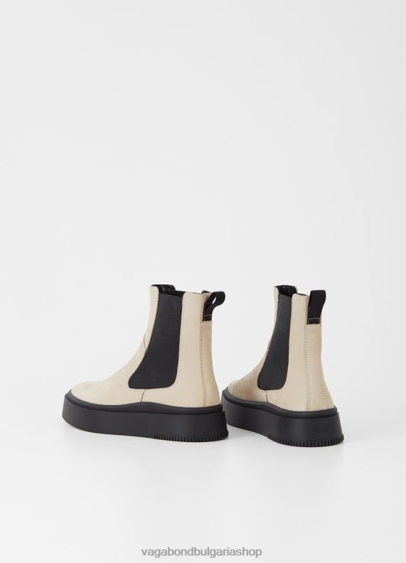 бг Vagabond Жени стейси ботуши бежов набук 082J2225 обувки