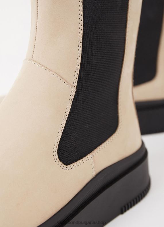 бг Vagabond Жени стейси ботуши бежов набук 082J2225 обувки