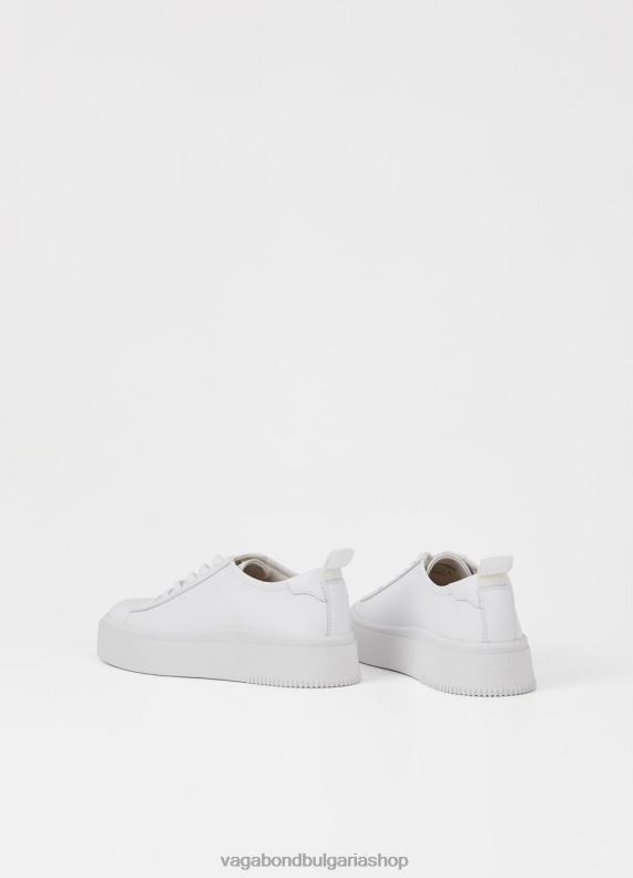 бг Vagabond Жени стейси маратонки бяла кожа 082J2169 обувки