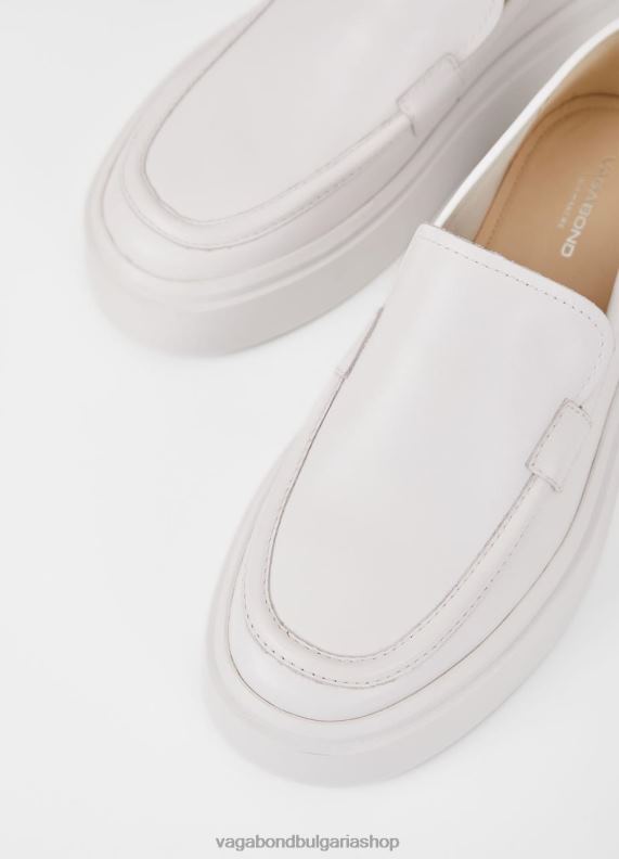 бг Vagabond Жени стейси маратонки бяла кожа 082J2176 обувки