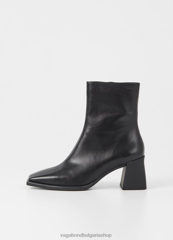 бг Vagabond Жени хеда ботуши Черна кожа 082J2202 обувки