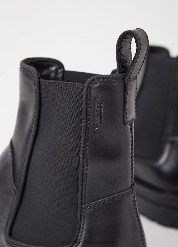 бг Vagabond мъже ботуши johnny 20 Черна кожа 082J2302 обувки