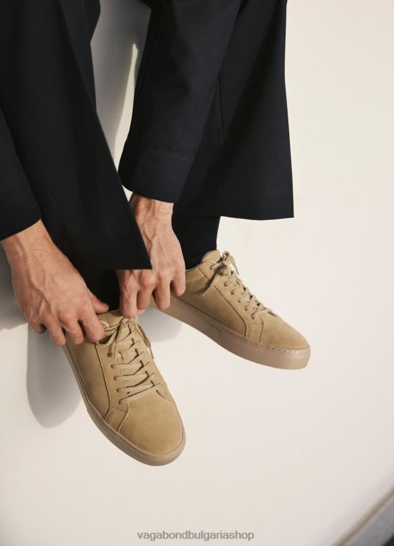 бг Vagabond мъже маратонки paul 20 бежов велур 082J2266 обувки