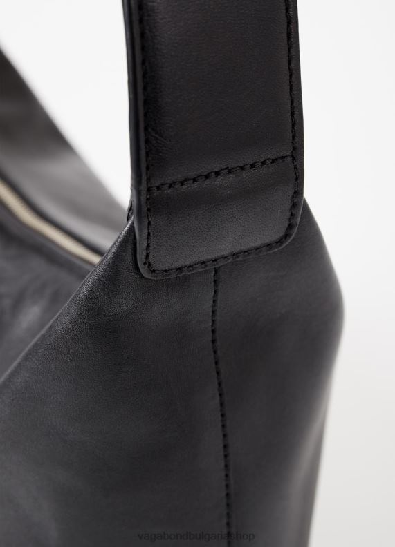 бг Vagabond унисекс гонда чанта Черна кожа 082J2254 аксесоар