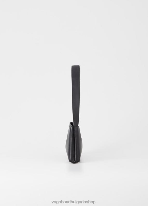 бг Vagabond унисекс мини чанта milazzo Черна кожа 082J2248 аксесоар