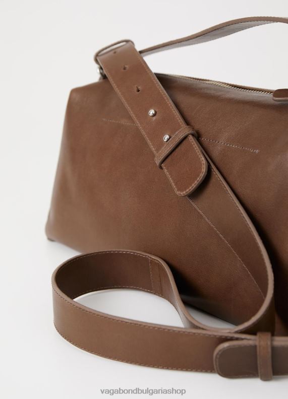 бг Vagabond унисекс средна чанта florina кафява кожа 082J2257 аксесоар