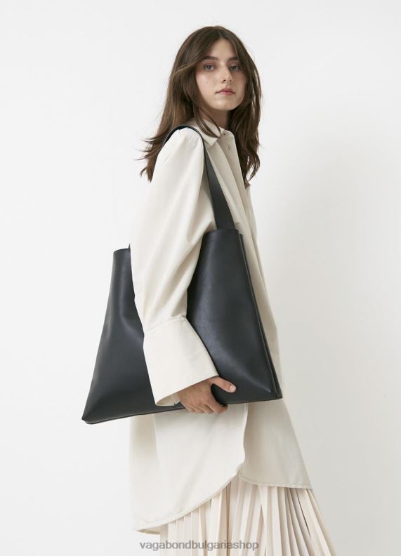 бг Vagabond унисекс чанта milazzo Черна кожа 082J2250 аксесоар