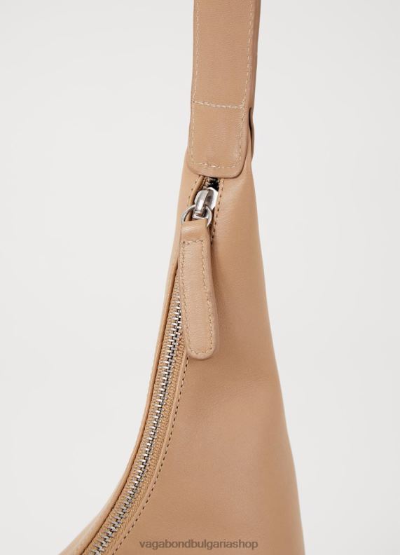 бг Vagabond унисекс чанта канбера бежова кожа 082J2255 аксесоар
